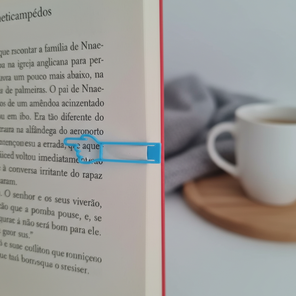 Kit marca página dedo apontando!