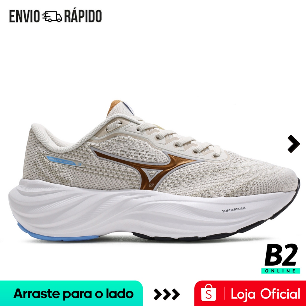 Tênis Mizuno Goya 3 Feminino Original com Nota Fiscal e Garantia em Oferta na Shopee