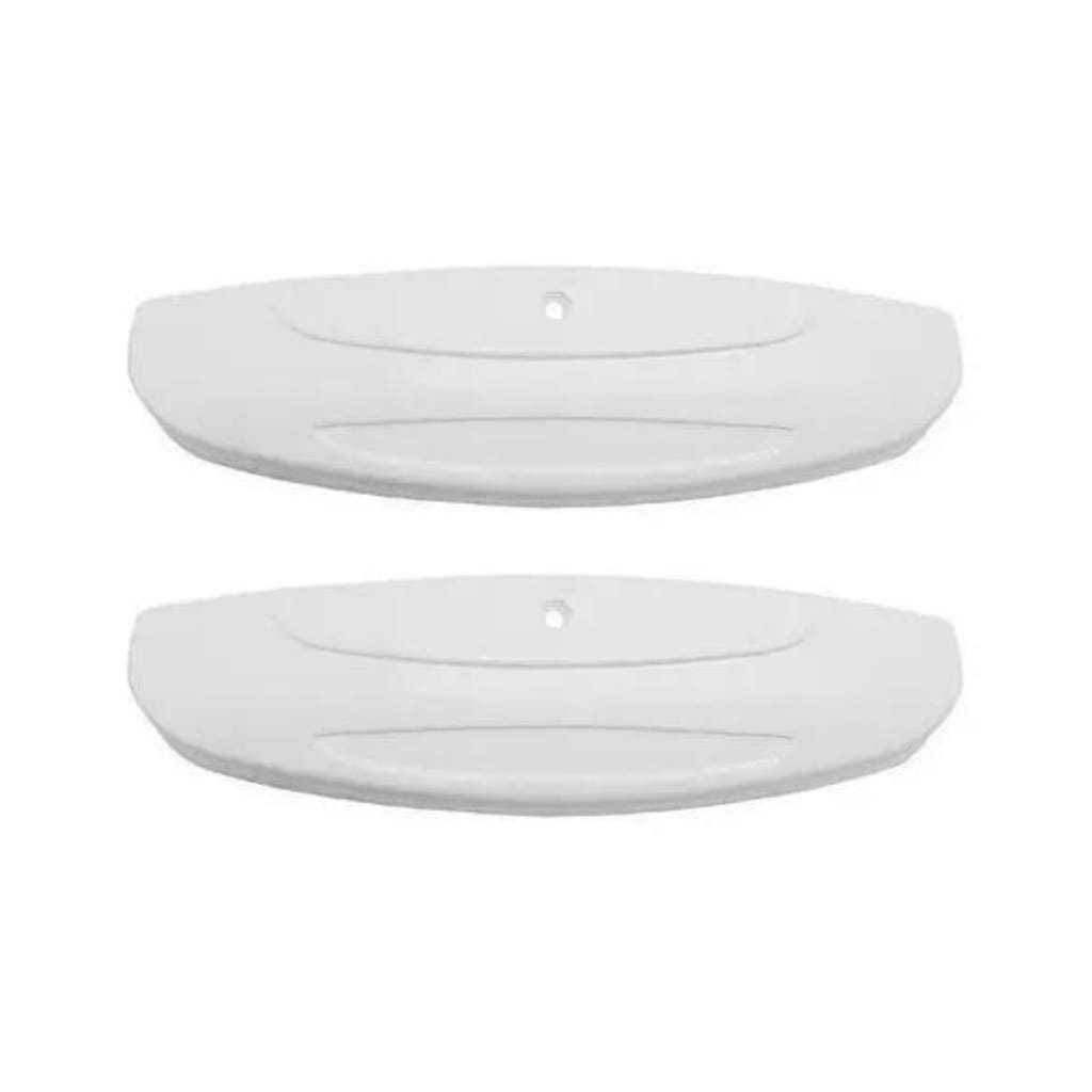 Kit 2 Puxador Branco Freezer Horizontal Gelopar Novo