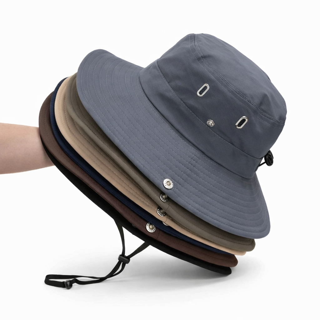 Chapéu de Sol Pescador Masculino e Feminino Proteção UV Respirável Dobrável para Pesca e Trilhas em Oferta na Shopee