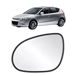 Lente Retrovisor Convexo Hyundai I30 2009 a 2012 Sem Base