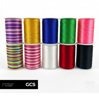 Fio De Seda Cordão Rabo De Rato 1mm C/100M em Oferta na Shopee