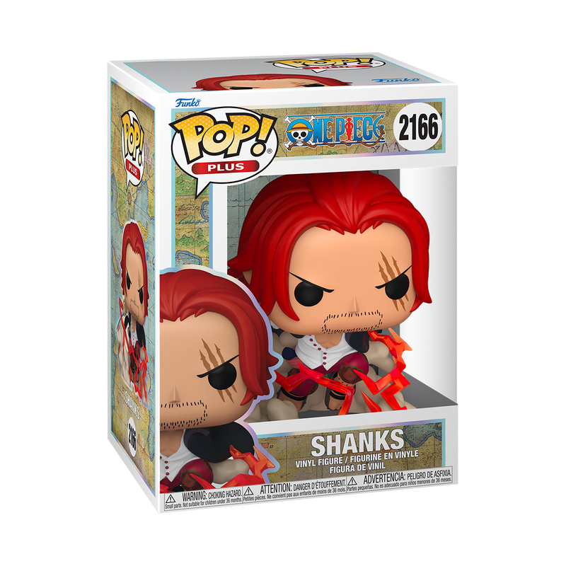 FUNKO POP ONE PIECE 4 PLUS SHANKS 2166 NOVO ORIGINAL em Oferta na Shopee