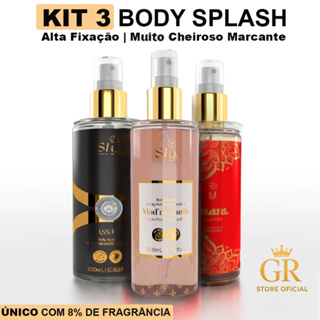 Kit 3 Body Splash Desodorante Colônia 200ml Inspiração VF Alta Fixação Árabe Marcante em Oferta na Shopee