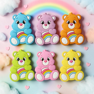 Kit Aplique Ursinhos Carinhosos Emborrachado — 6/12/24 unid | p/ Laços, Chaveiros e Artesanato Criativo em Oferta na Shopee