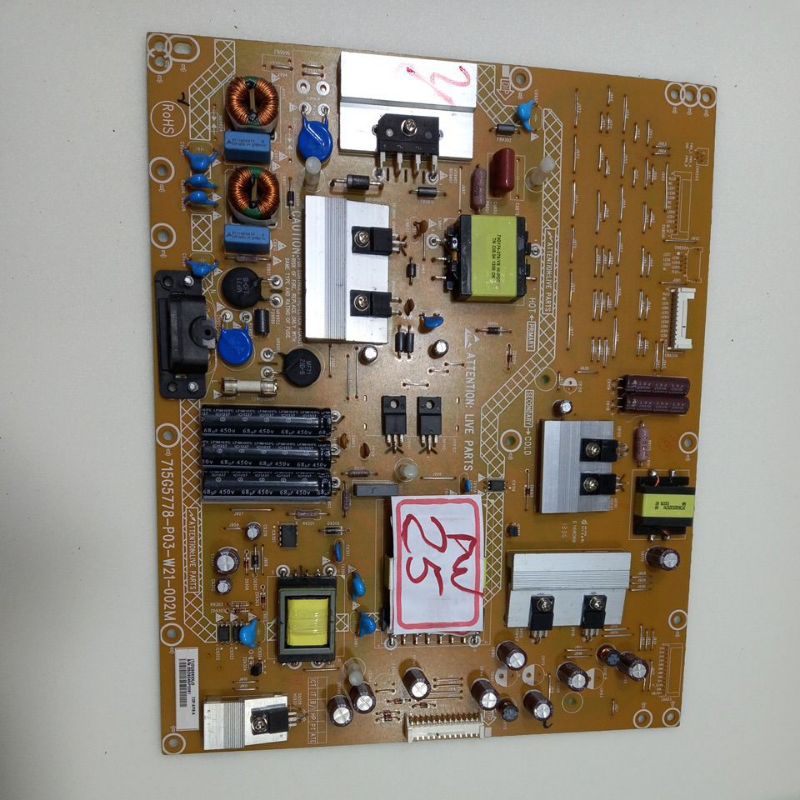 placa fonte 715g5778-p03-w21-002m usada  compatível  42pfl5508/78
