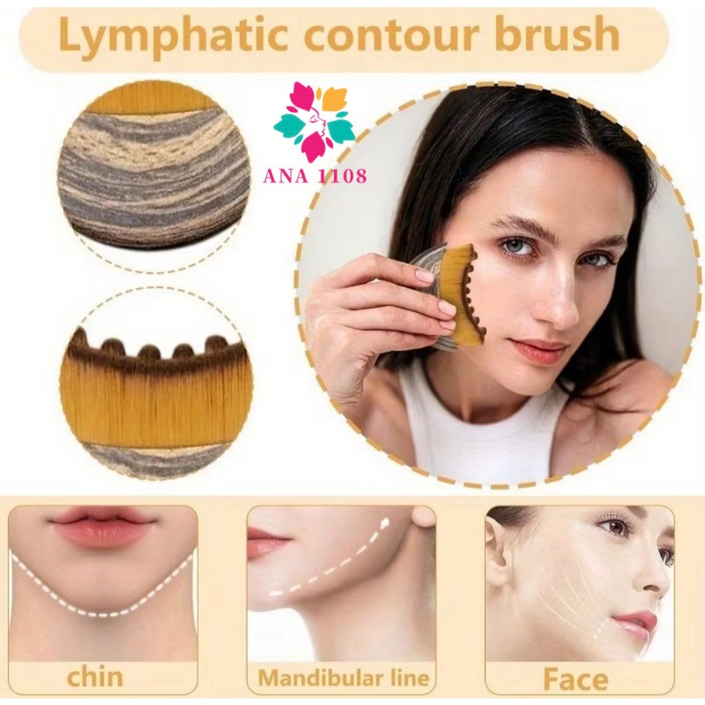 New Show Escova de massagem facial E Para Escultura De Queixo Mandíbula Adequada em Oferta na Shopee