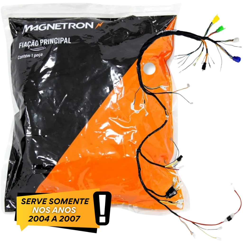 Chicote Fiação Suzuki Intruder 125 2004 A 2007 Magnetron