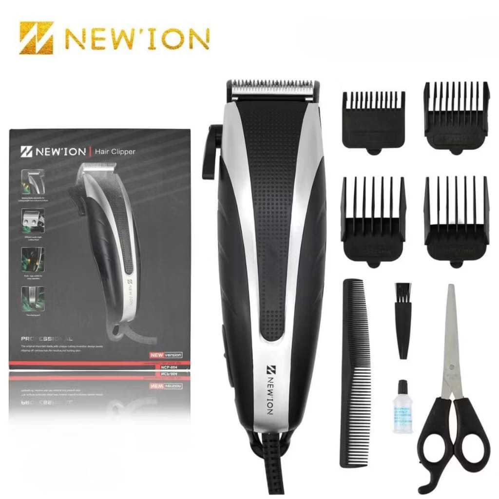 Máquina de Cortar Cabelo Newion NCP-004 Profissional – Cortador com Fio 220V | Barbeador e Aparador de Barba