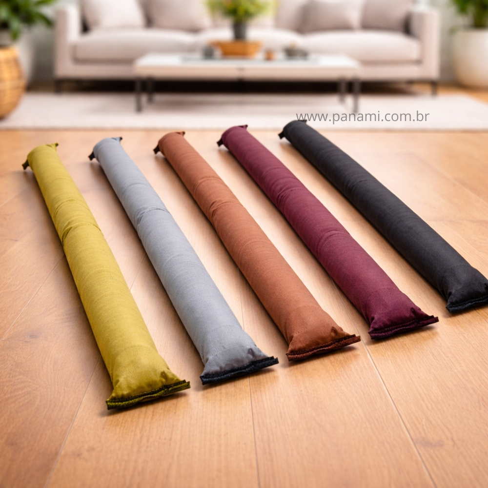 Peso de porta Cobrinha Napa Cobra PESADO 80cm - Impermeável Cobra Cobrinha Rolinho Pesinho Veda Porta - PANAMI em Oferta na Shopee