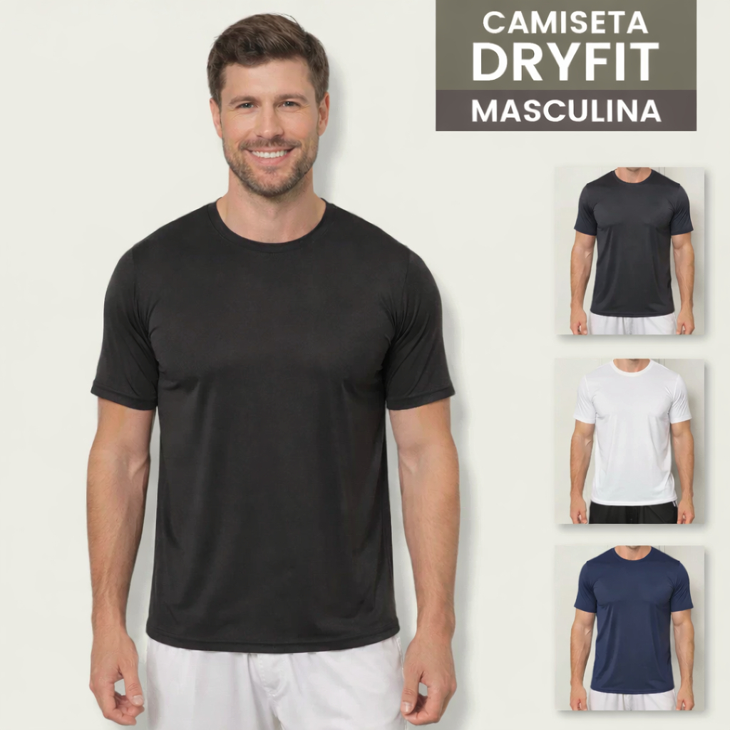 promoção camiseta musculação masculina corrida confortável varias cores