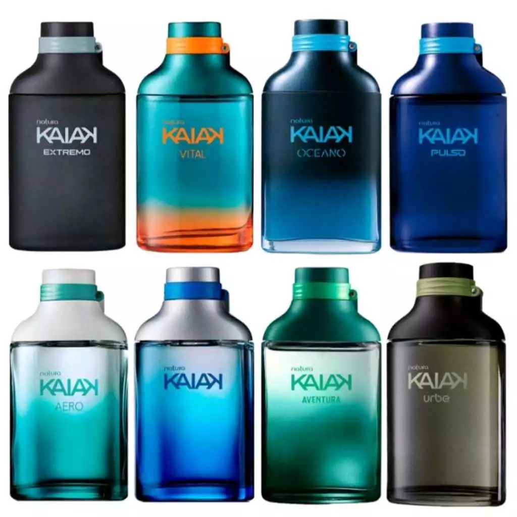 KAIAK URBE- EXREMO- VITAL- O2-PULSO OU CLÁSSICO 100 ML COLÔNIA MASCULINA NATURA