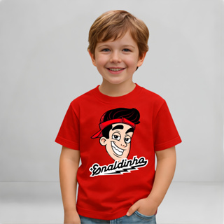 Camiseta Infantil Enaldinho Menino Algodão Estampa Divertida YouTuber Camisa Camiseta Infantil Estampada Enaldin em Oferta na Shopee