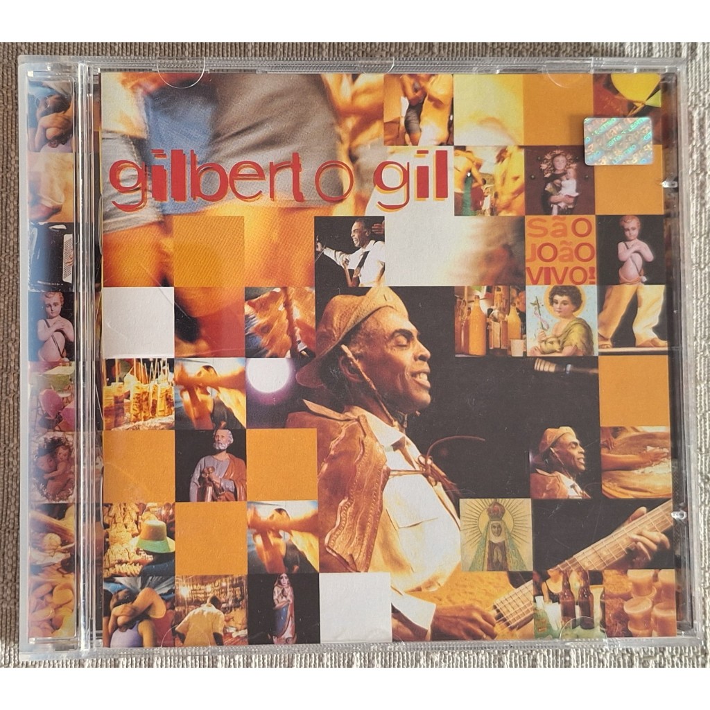 Cd Gilberto Gil - São João Ao Vivo - Música MPB