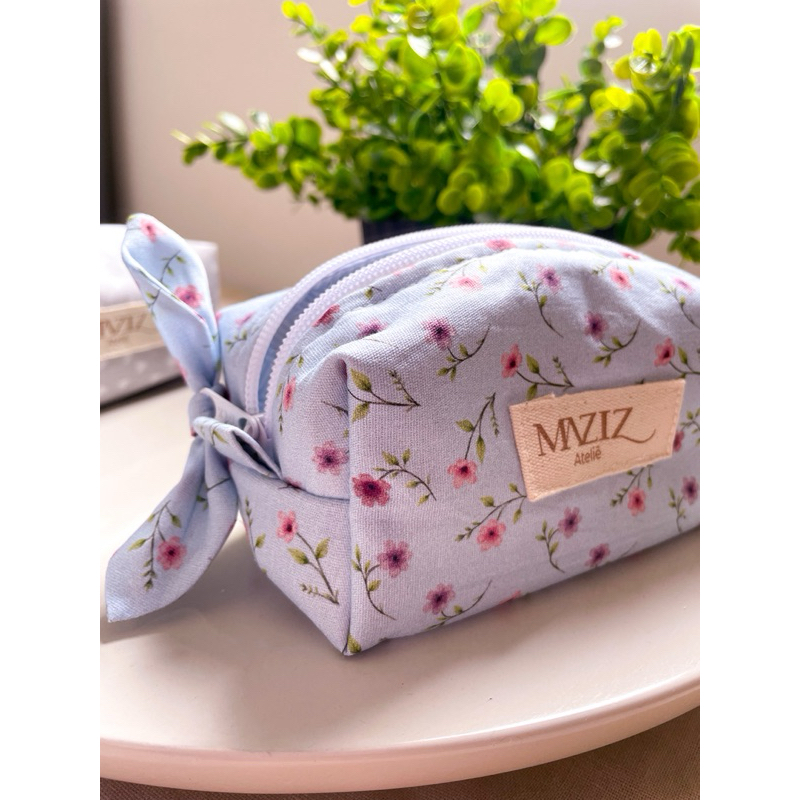 Necessaire Multiuso em Tecido | Estojo para Bolsa, Maquiagem e Organização