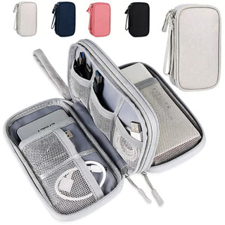 Bolsa Organizadora Portátil para Celular e Cabos | Necessaire de Fios e Acessórios