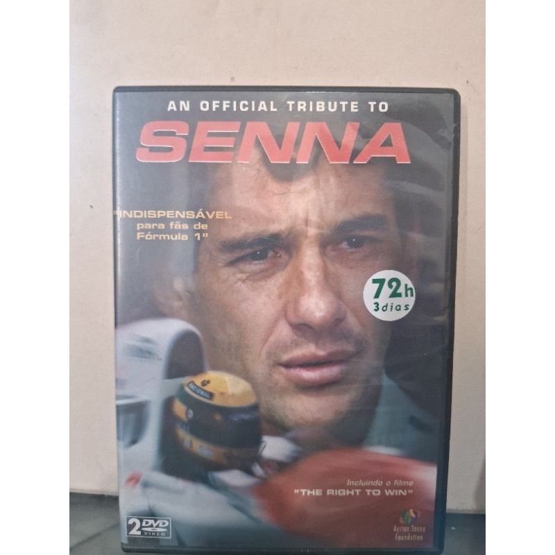 Dvd Senna Documentário Tributo Original