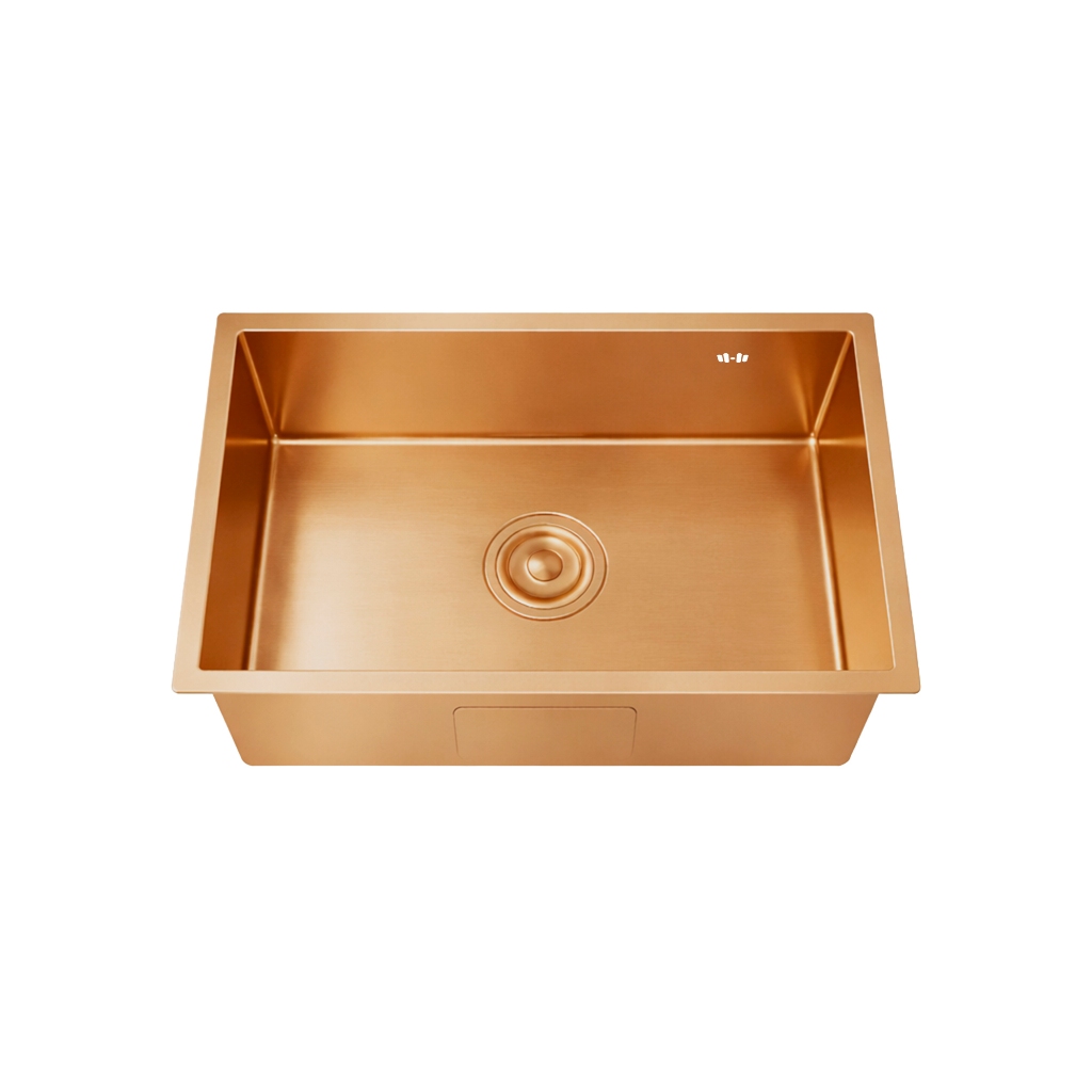 Cuba Gourmet Cozinha 50x40 Completa Aço Inox 304 Escovado Rose