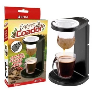 Suporte Coador Individual de Café com Coador de Pano - Keita