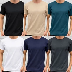 kit com 2 Camisetas Aleatórias Dry Fit Masculina( não é possível Escolher cor acima, só tamanho )