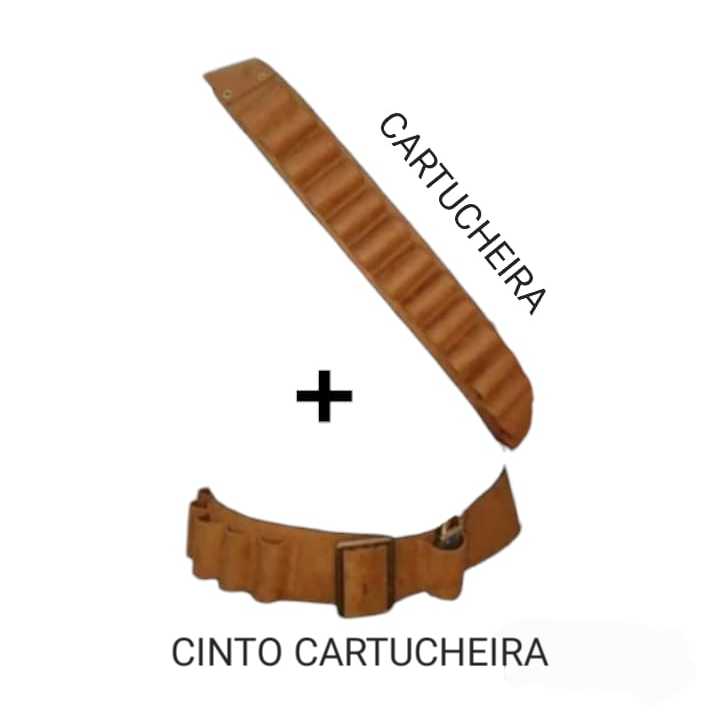 Kit Cangaceiro dois Intens Cartucheira + Cinto
