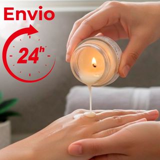 Vela de Massagem Corporal 30g I Hidratante Beijável I Baunilha e Lavanda em Oferta na Shopee