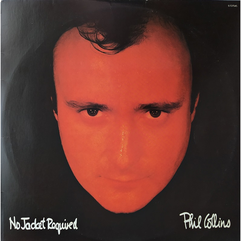 Vinil LP: Phil Collins - No Jacket Required - Disco Original, Ano 1985