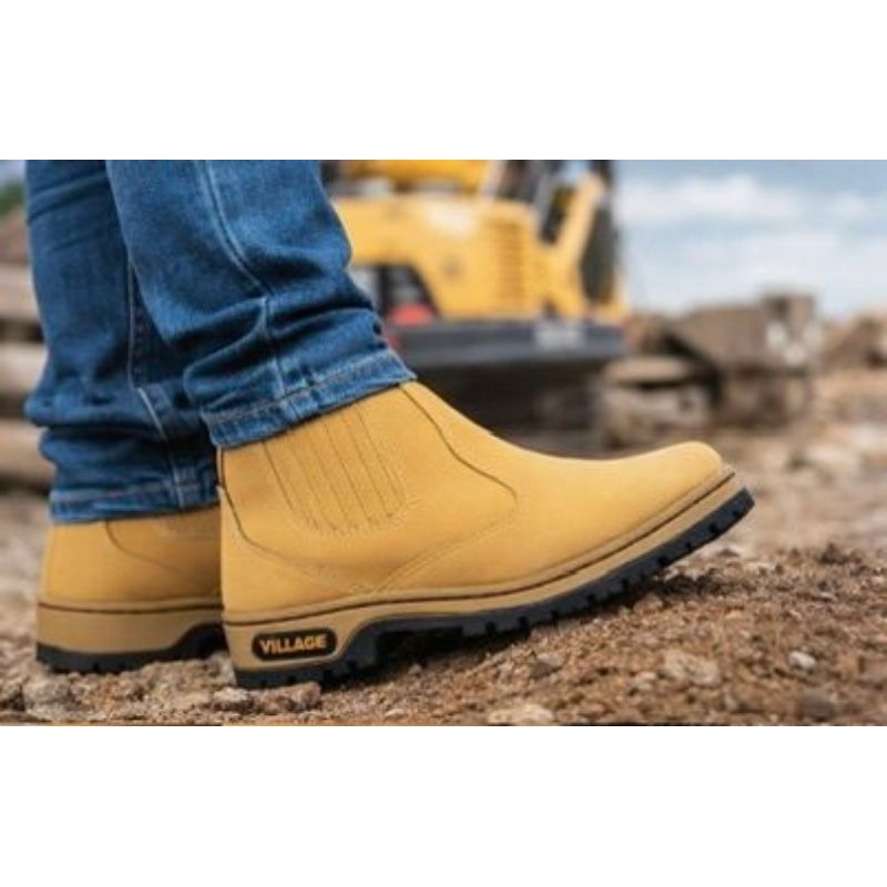 Botina Texana de Couro Premium: Estilo do Velho Oeste, Conforto Resistência no Dia a Dia