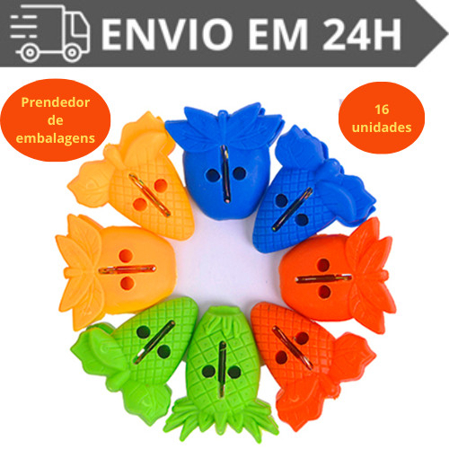 Clipes Reutilizáveis para Sacos de Alimento – Reutilizáveis e Práticos