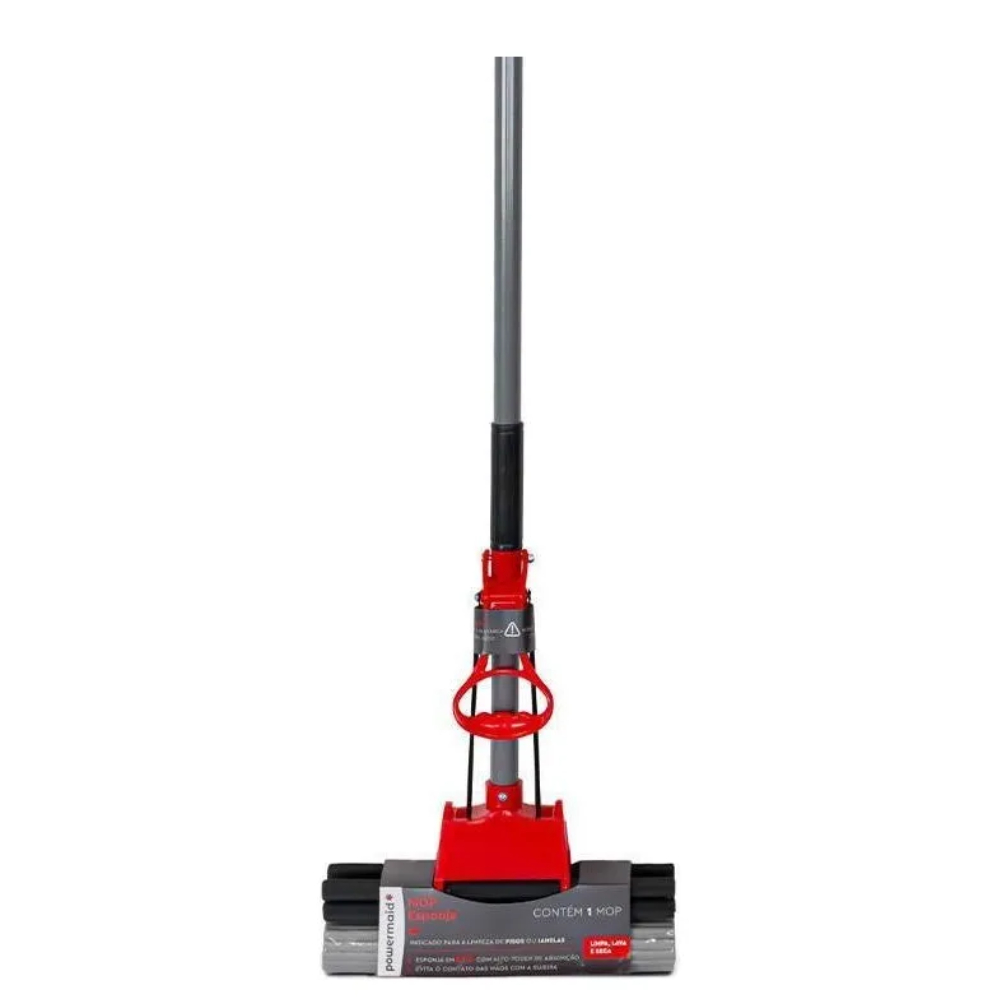 Rodo Magico Mop Esfregão Esponja PVA Limpeza Geral Rodo Mágico Original Powermaid Espuma