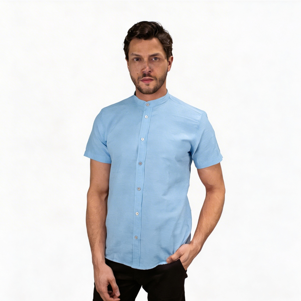 Camisa Gola Padre Masculina Camisa Gola Padre Masculino Camisa Masculina Gola Padre Social
