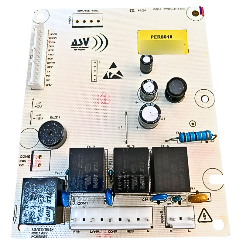 Placa Potência Geladeira Elec Df51 51x Df52 Dfn52 64502201 127/220v
