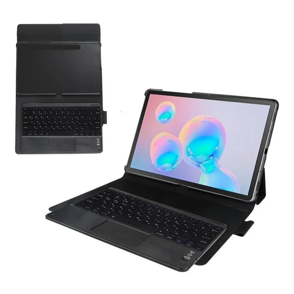 Capa Teclado Bluetooth Para Galaxy Tab A7 Lite T220 T225
