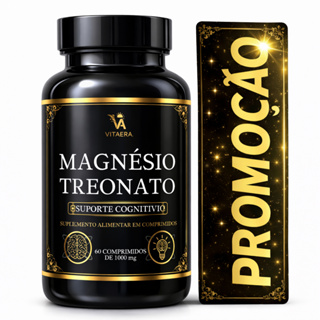 Treonato Magnesio Treonina Fórmula Concentrada 60 comprimidos - MAGNÉSIO TREONATO TESTADO APROVADO em Oferta na Shopee
