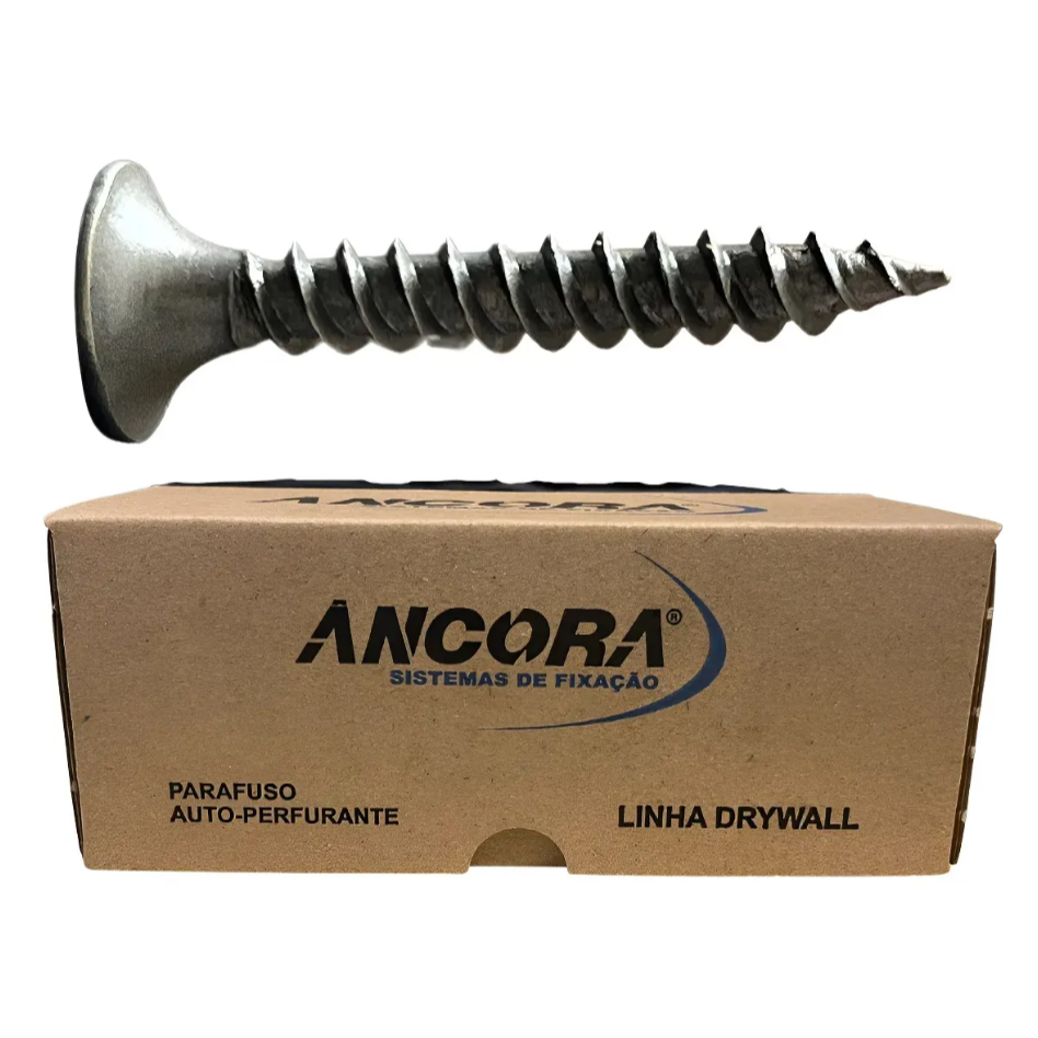 Parafuso Para Drywall Gn25 3,5x25mm Ponta Agulha Âncora