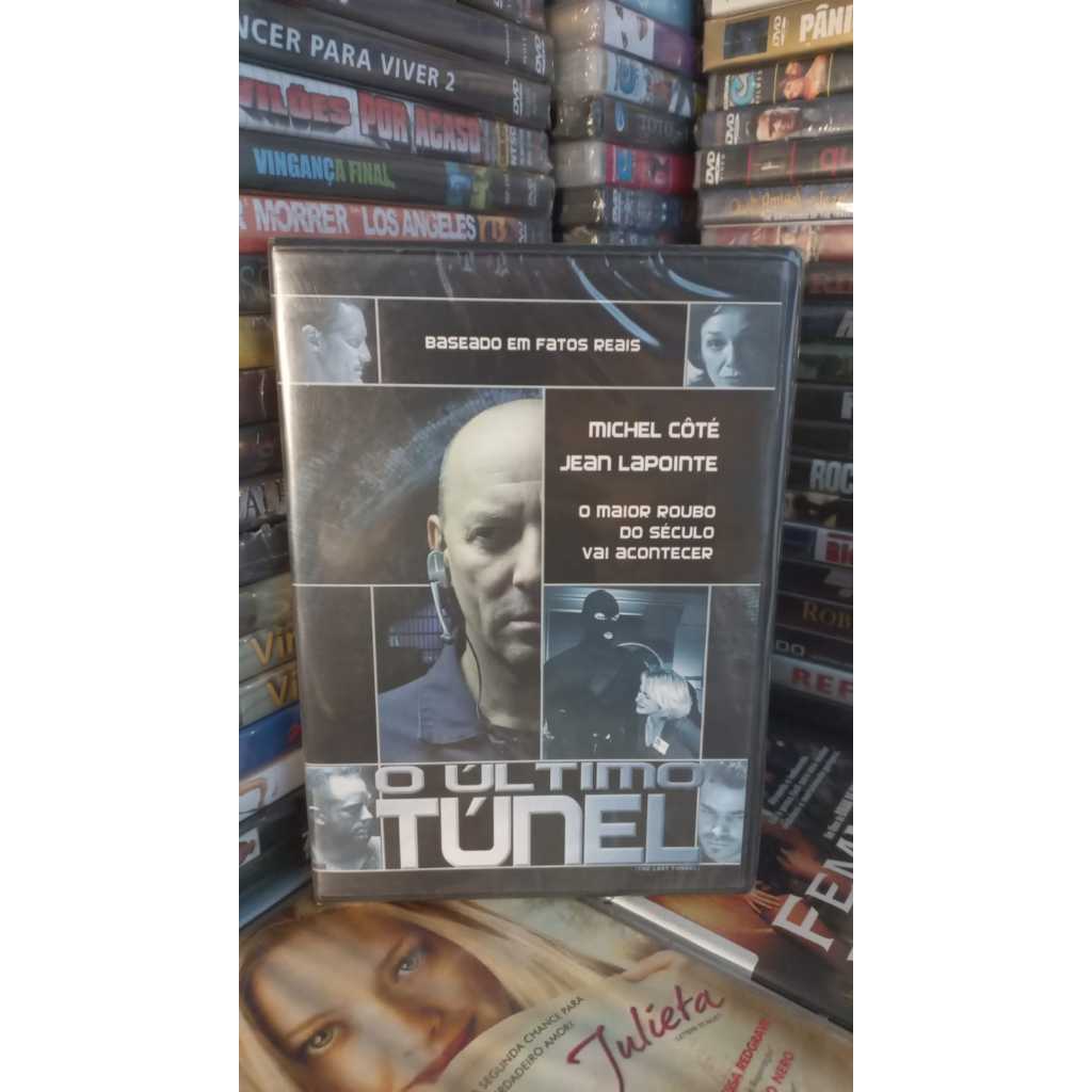 Dvd - ( Lacrado) O Último Túnel - Michel Côté Jean Lapointe - Lacrado