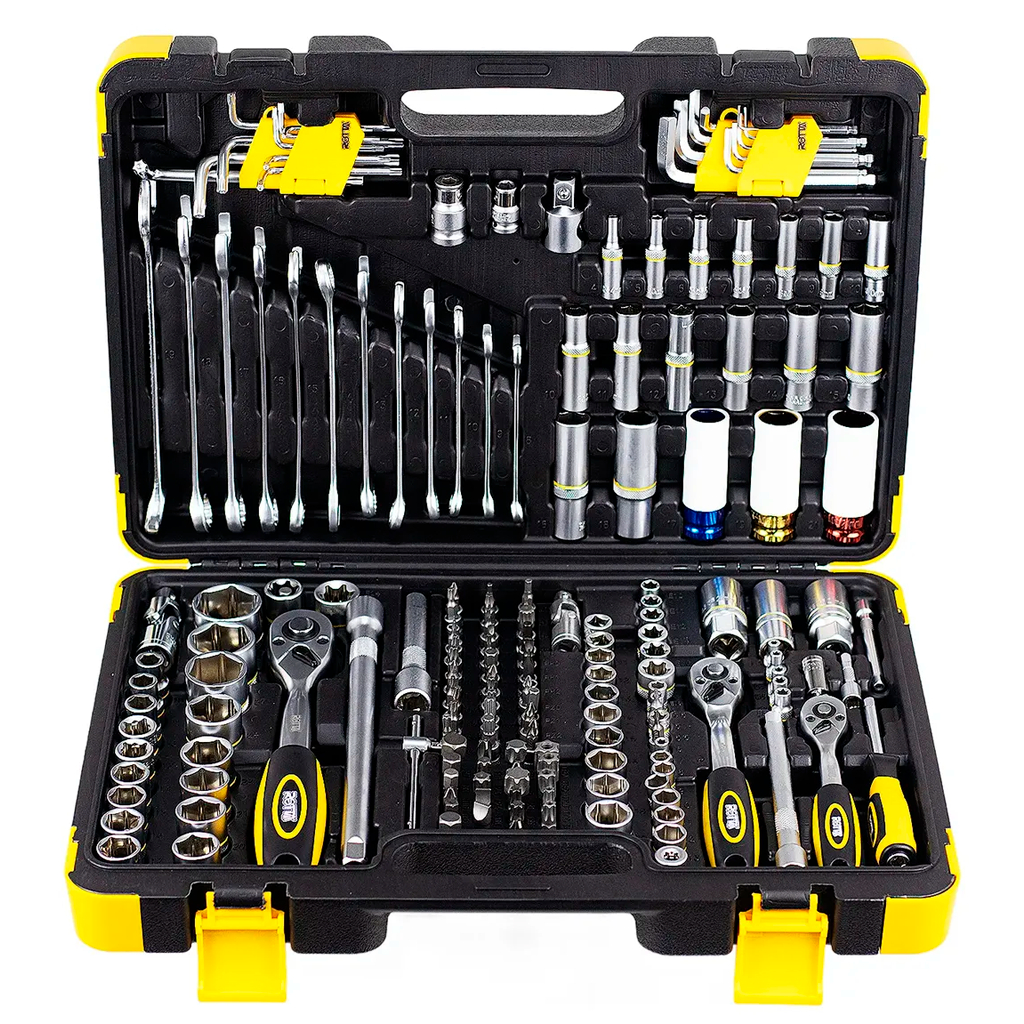 Kit Jogo Ferramentas 178 Peças Completa Oficina Master Rotta376 Em Aço Cromo Vanádio Profissional em Oferta na Shopee