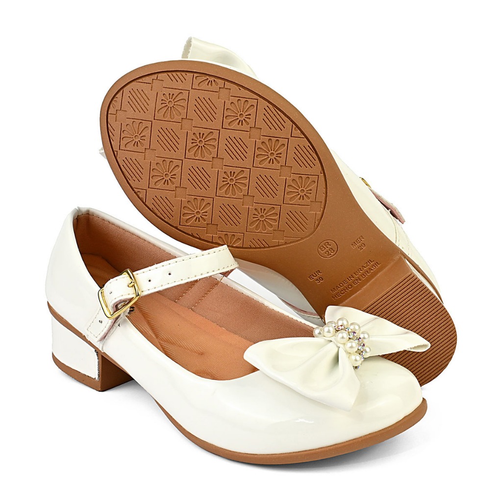 Sapatilha Infantil Com Salto Menina feminina do 28 ao 36 direto da fabrica super confortável 101-503