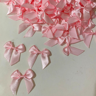 100 Laços Cetim 3cm prontos - artesanato e decoração | Fita 13mm de largura, acabamento brilhante, ideais p/ embalagem em Oferta na Shopee