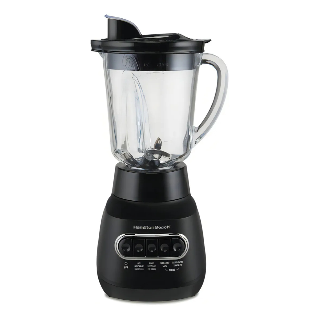 Liquidificador Power Elite® Hamilton Beach 800w Jarra Vidro 1,2L Bico Salva Gotas Exclusivo Silenciadora Lâmina 220v em Oferta na Shopee