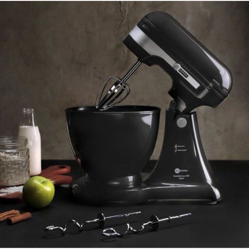Batedeira Fun Kitchen Coleção Luxo Preta 500w 220v