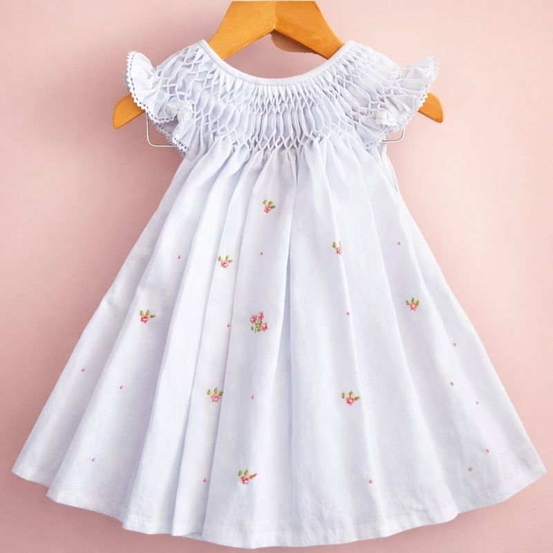 Vestido Casinha de Abelha | Diversas Cores e Tamanhos - 100% algodão Pronta Entrega em Oferta na Shopee