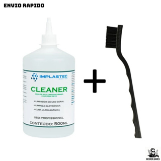 Escova Antiestática + TS Cleaner Implastec Composto limpa eletrônicos, placas e removedor pasta térmica. em Oferta na Shopee