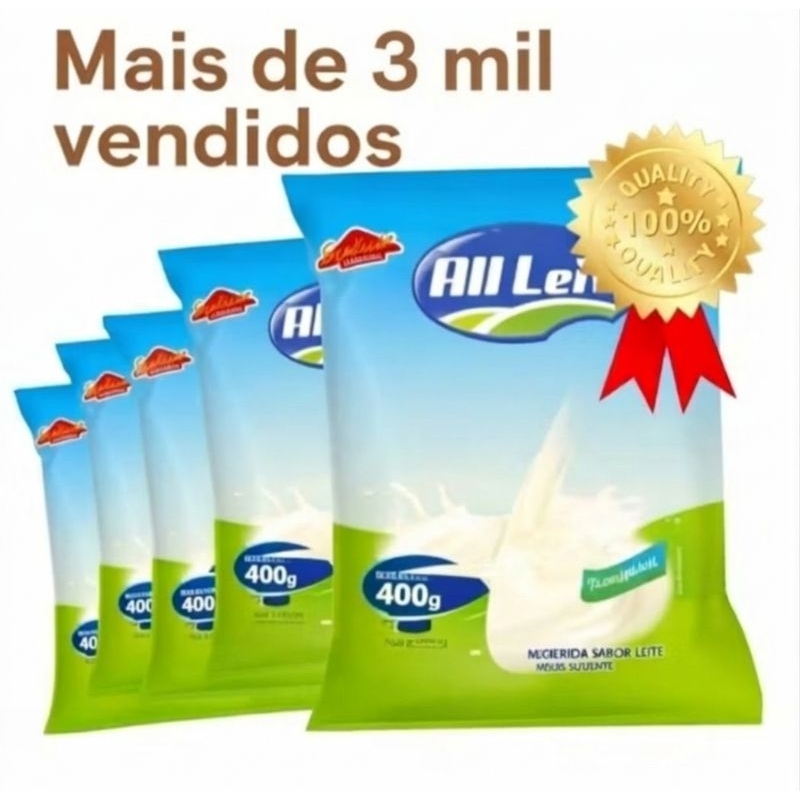 Composto Lácteo Em Pó Sabor Leite - Kit 5 Pacotes Econômico - Rende mais -  Supermercado Bremer em Oferta na Shopee