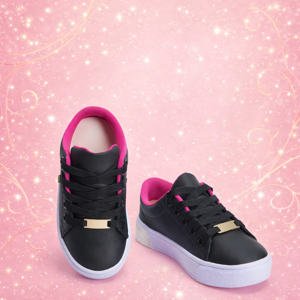 Tênis Infantil Menina Volta ás Aulas | Estilo e Conforto Com Praticidade Para Escola | COMPRE AGORA! em Oferta na Shopee