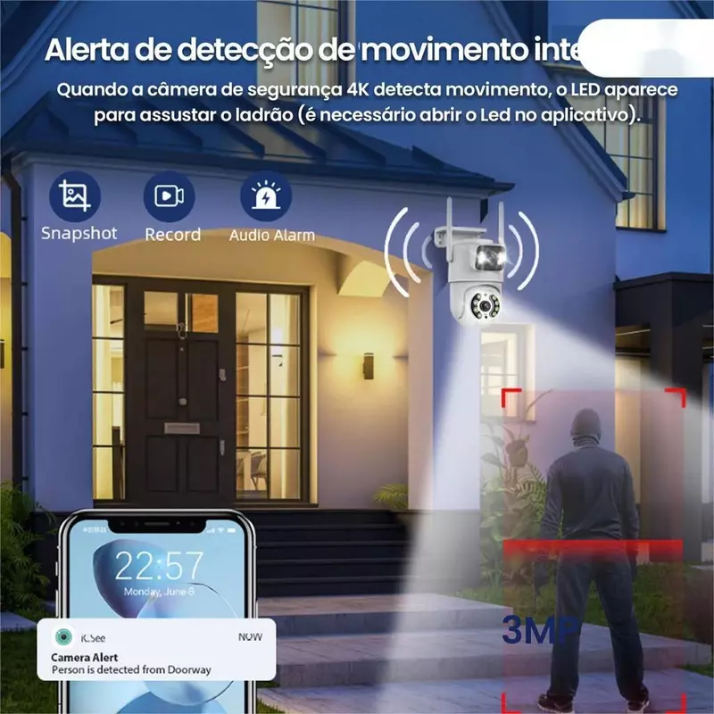 Câmera de Segurança Wi-Fi — foto 3