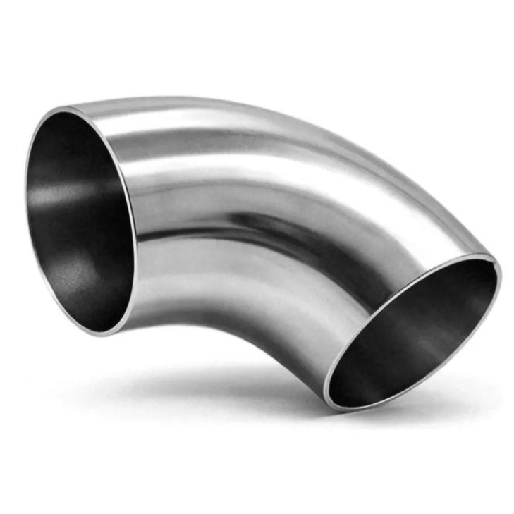 Curva Escapamento 3" Polegadas 90 Graus Inox 304 Raio curto esp 2,00mm