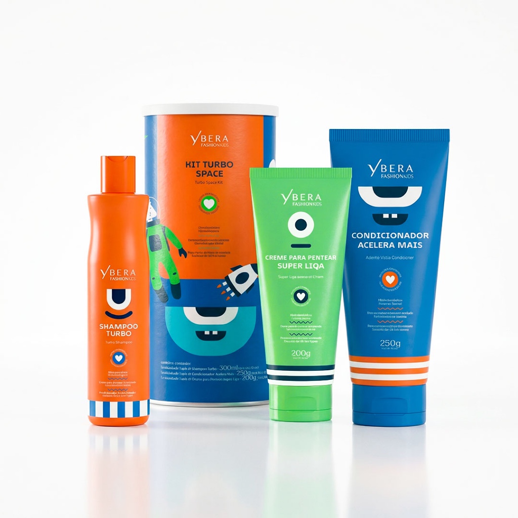 Kit Cronograma Capilar Kids para Menino - Fashion Gold em Oferta na Shopee