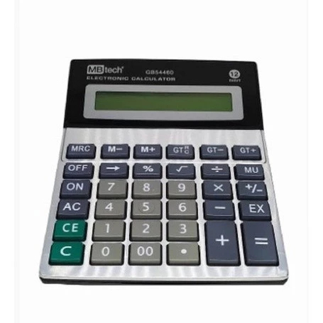 Calculadora Digital 12 Dígitos  Gb54460 Mbtech