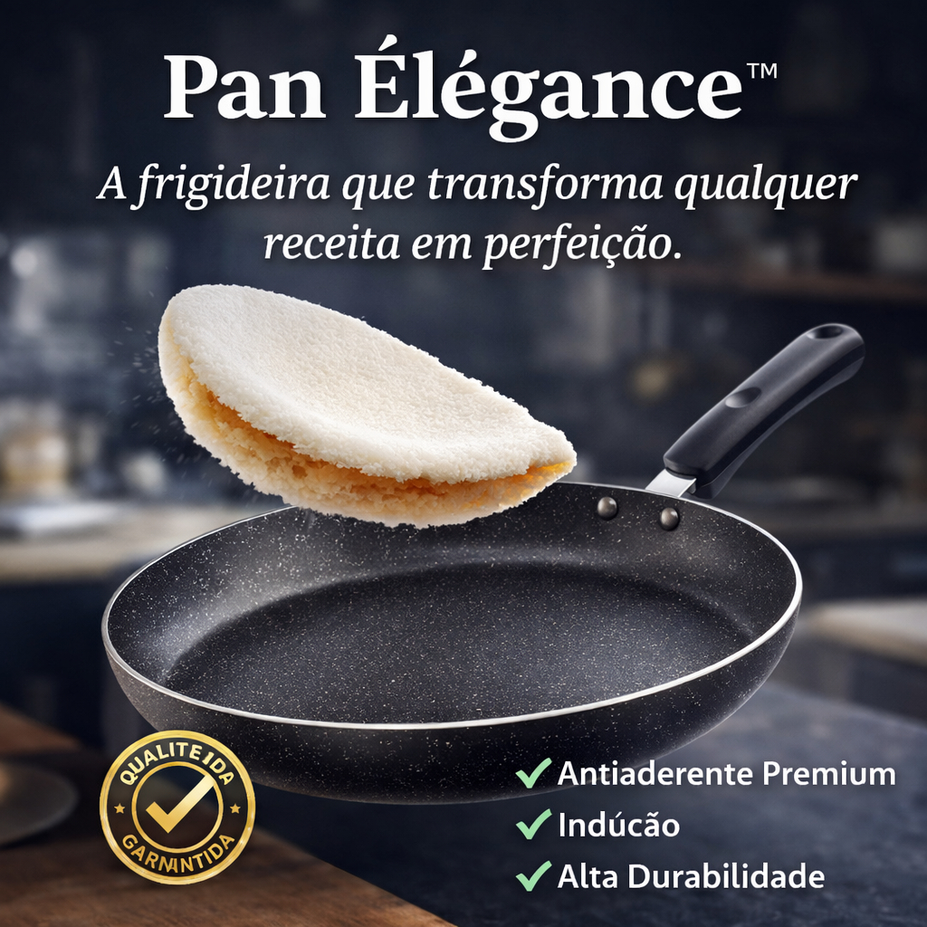 Frigideira Antiaderente 26cm Pan Élégance Pro - Tapioqueira | Panquequeira